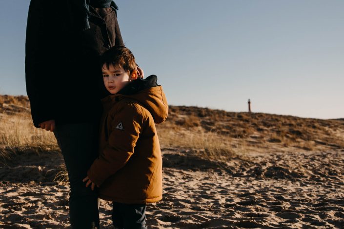 Mère et son fils à la plage, La Tremblade