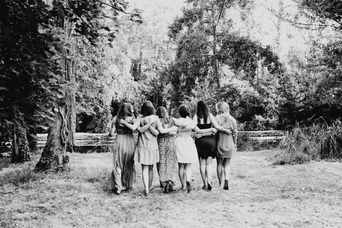 Séance photo entre amies pour un EVJF à Surimeau