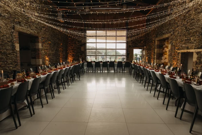 salle de réception au domaine du Bois Menias