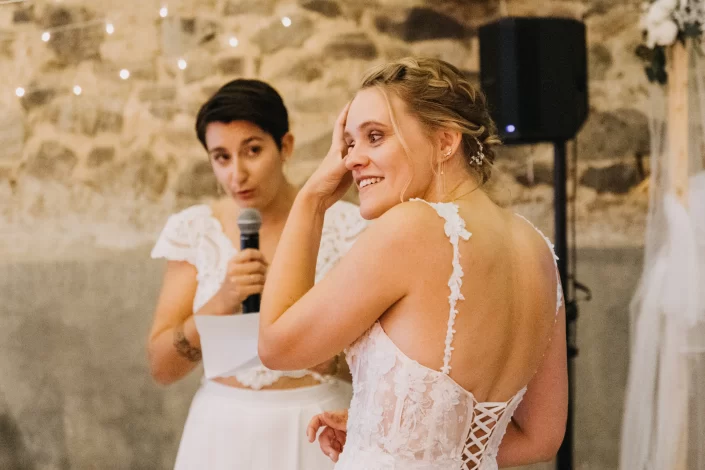 Echange des voeux - mariage Vendée