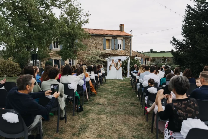 Cérémonie laique au Domaine du Bois Menias