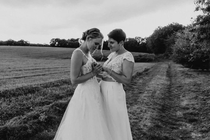 Parenthèse pour le couple lors de leur mariage - mariage Vendée