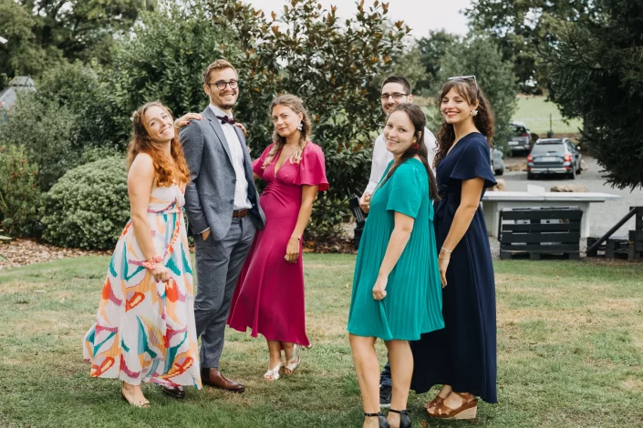Invités lors d'un mariage en Vendée