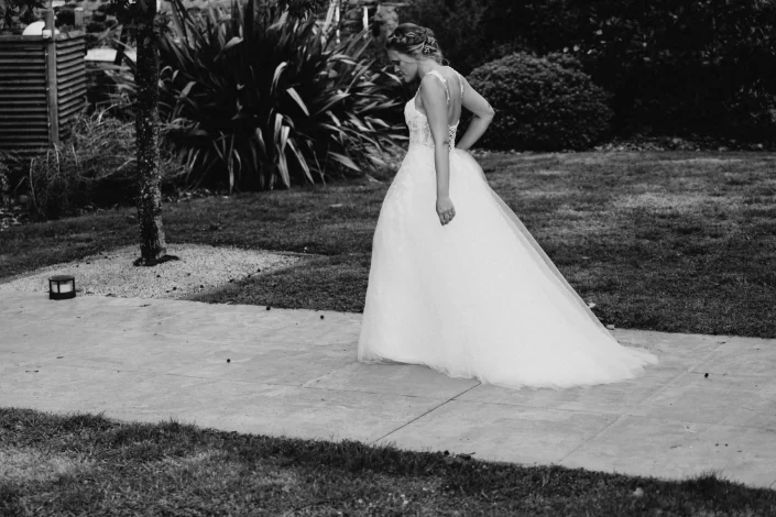 Portrait de la mariée