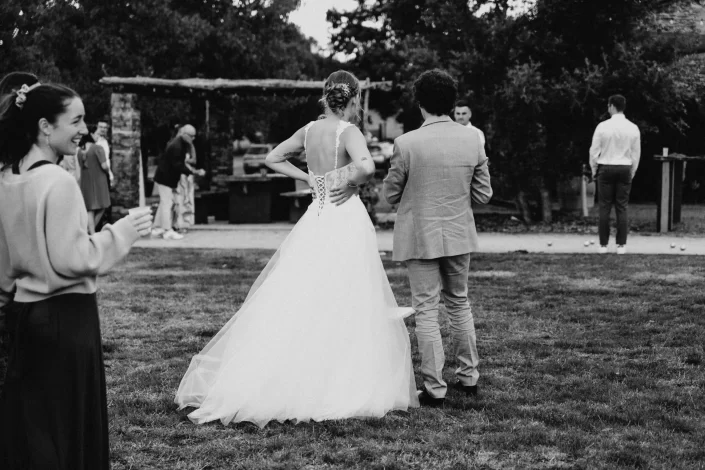 Réception de mariage au Bois Menias