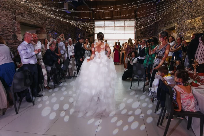 Arrivée de la mariée - Mariage Vendée