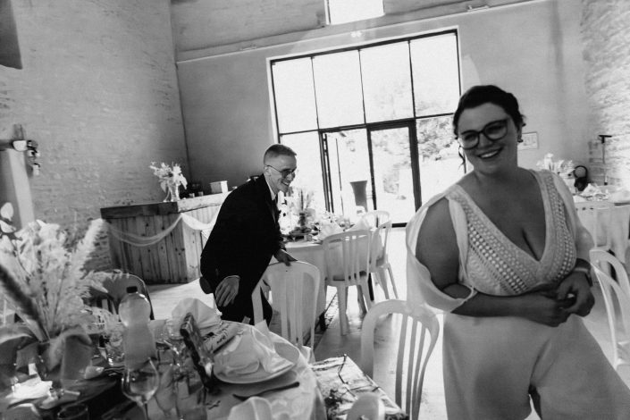 Mariage à la Grange de Tao - Entrée des mariés